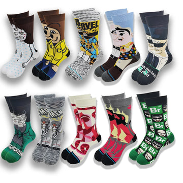 Cartoon Hip Hop Skate Socks